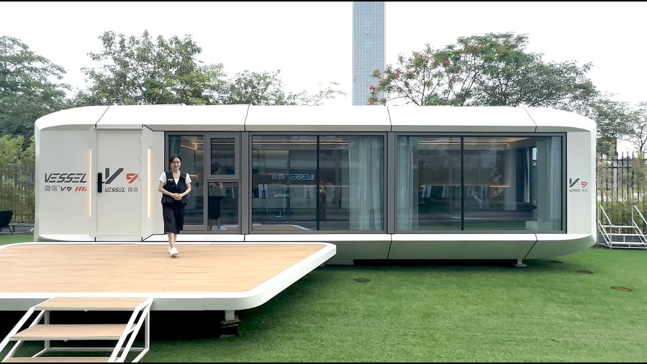 VESSEL-V9 - GEN6 2024 Full Review - The Original space capsule house  (English subtitles)