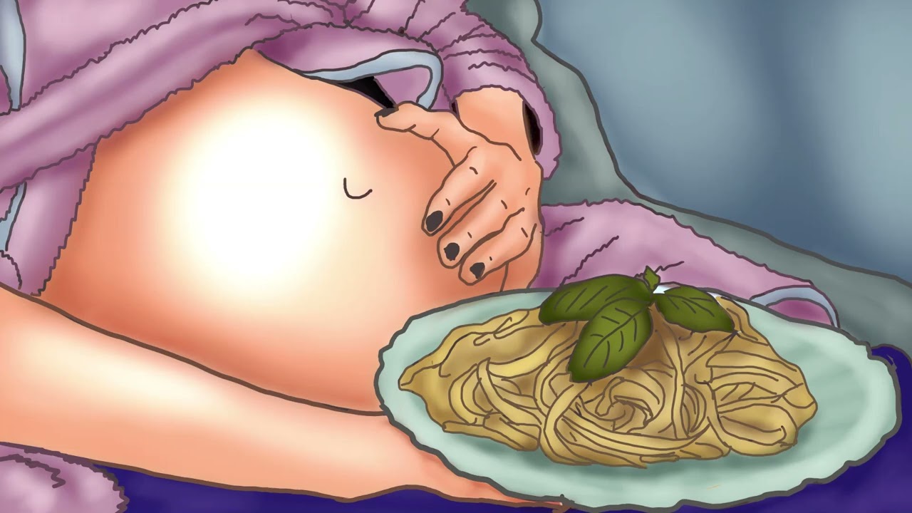 Cheesy Pasta Digestion ASMR