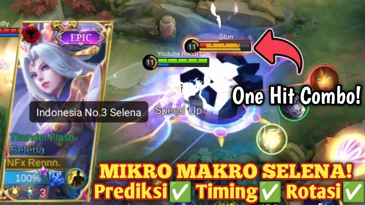SELENA LELE ANTI MISS! MODE SERIUS GENDONG PARAH! BUILD SELENA TERSAKIT 2023 1 HIT MATI! - MLBB