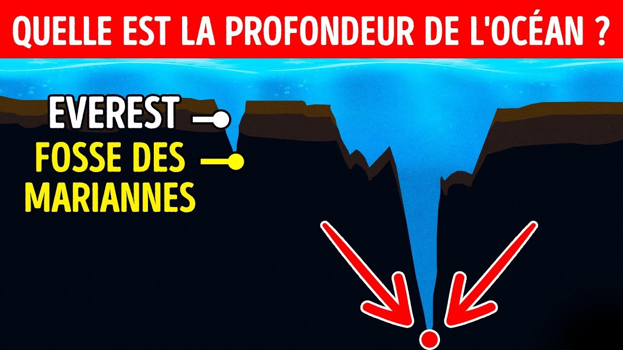 Quelle est en r&eacute;alit&eacute; la profondeur de l'oc&eacute;an ?