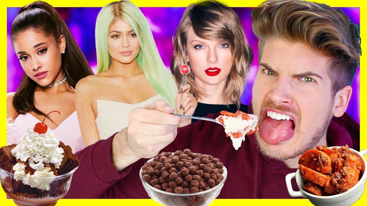 TRYING CELEBRITIES FAVORITE FOODS!