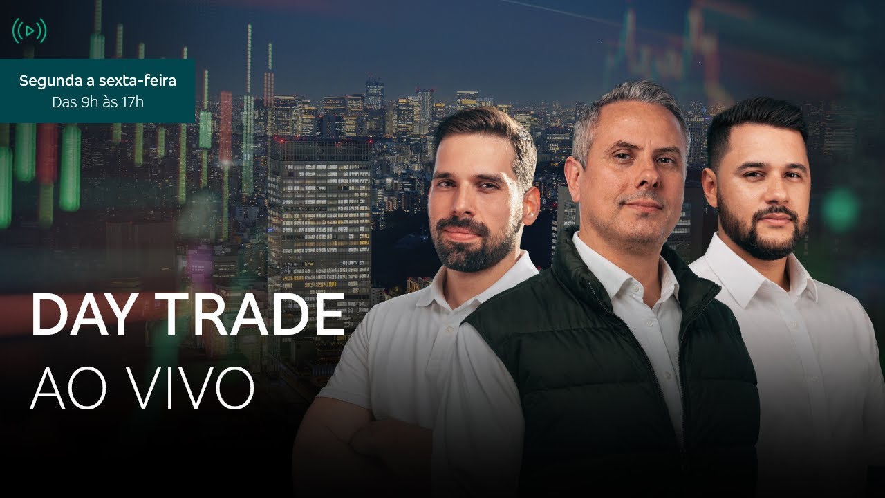 Sala do Trade – Day Trade ao Vivo – Índices, Ações e Dólar – 11/03