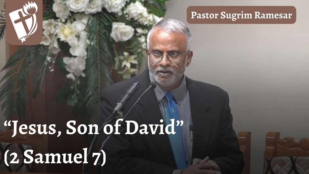 Worship Service this Sun. 7th December 2025 @9:00am  Speaker: Pastor Sugrim Ramesar