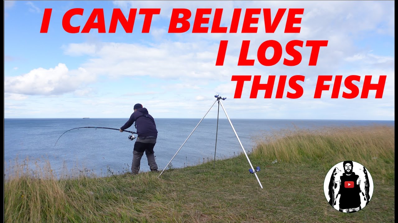 Fishing For Cod on South Shields Cliffs 2023