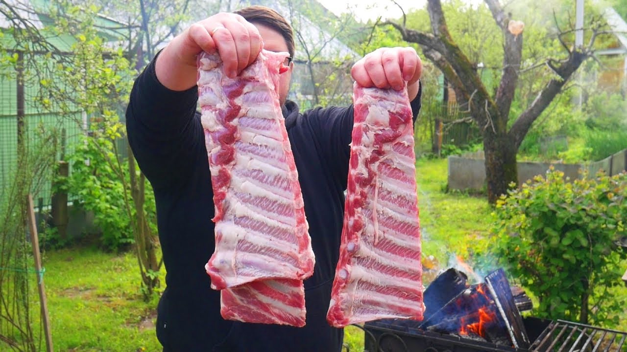 ЛУЧШИЕ РЕБРЫШКИ НА МАНГАЛЕ. Круче ШАШЛЫКА?