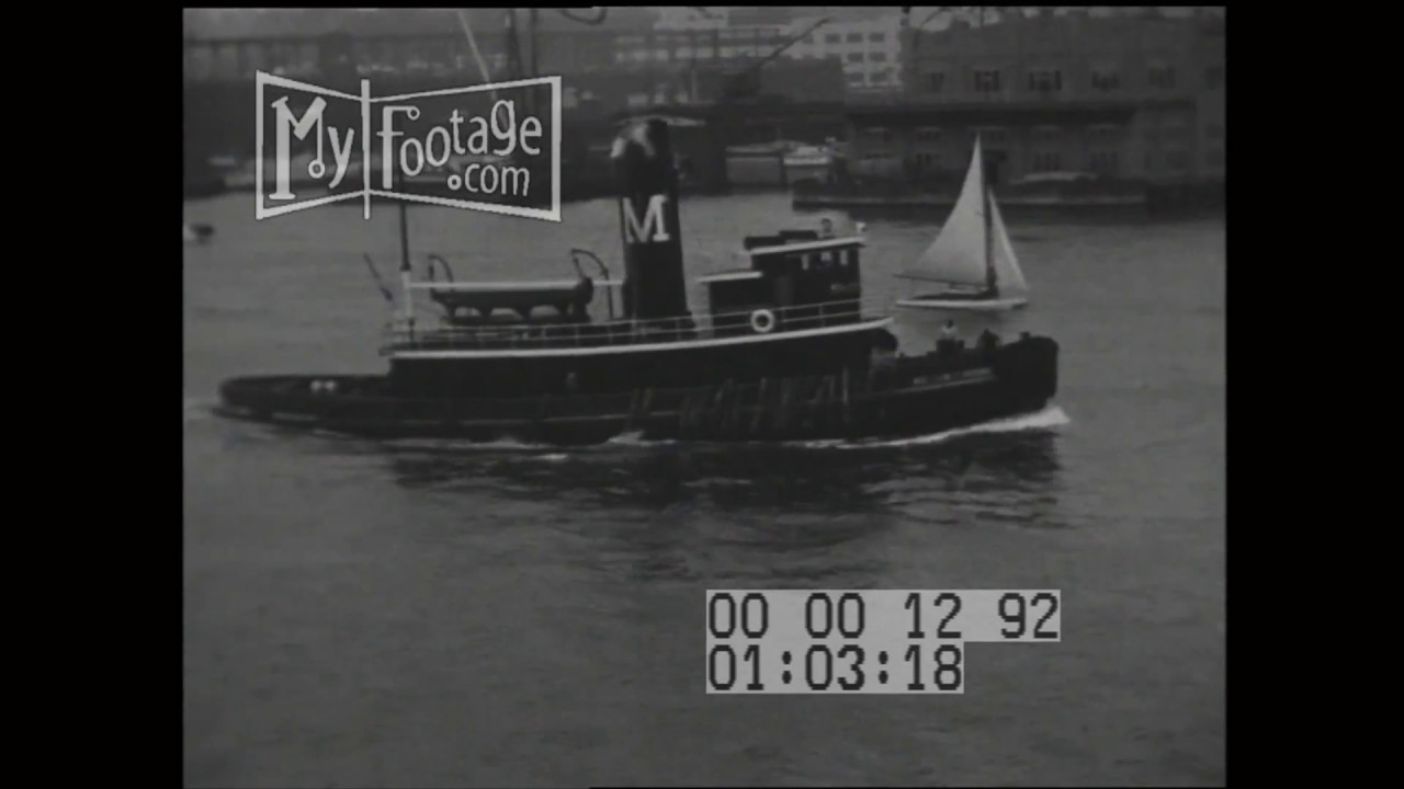 1936 RMS Carinthia In NYC Sets Sail for West Indies (Silent)