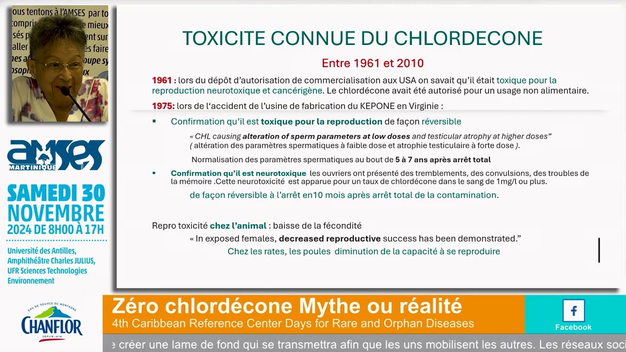 Plaidoyer pour un avenir sain : intervention du docteur Josiane Jos Pelage