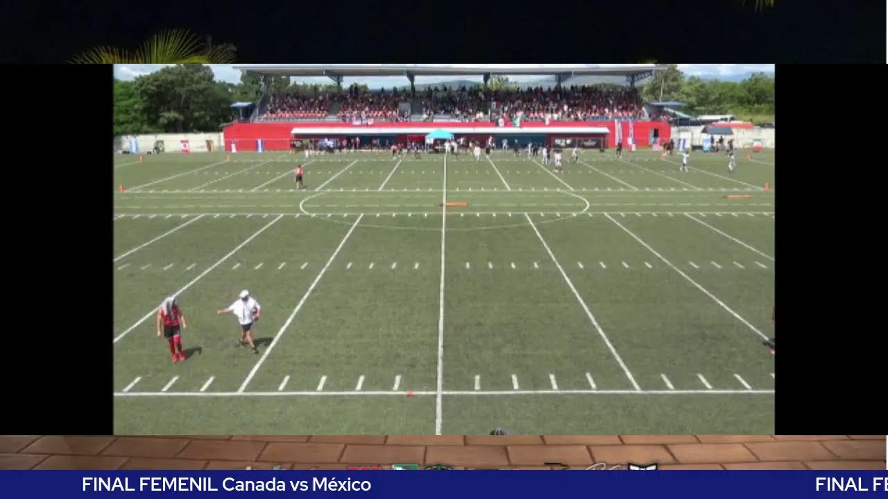 IFAF AMERICAS CONTINENTAL CHAMPIONSHIP - ESTADOS UNIDOS VS MÈXICO (SEMIFINAL FEMENIL)