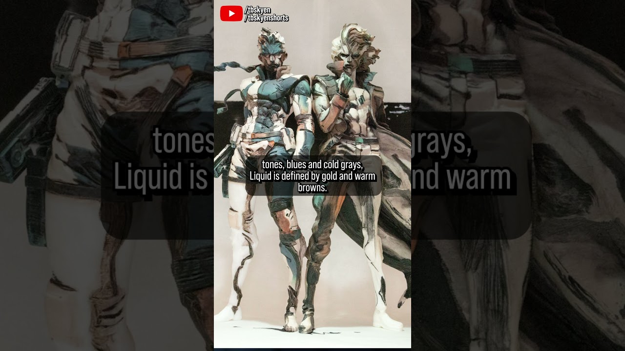 Liquid is everything Solid Snake is not, and that choice matters #metalgearsolid