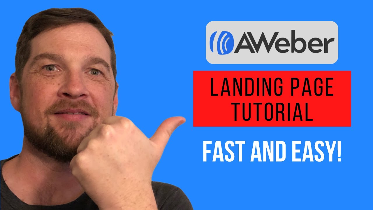 AWBER TUTORIAL: How to Create A Landing Page 2021 (Just like Clickfunnels)| Fast and Easy!