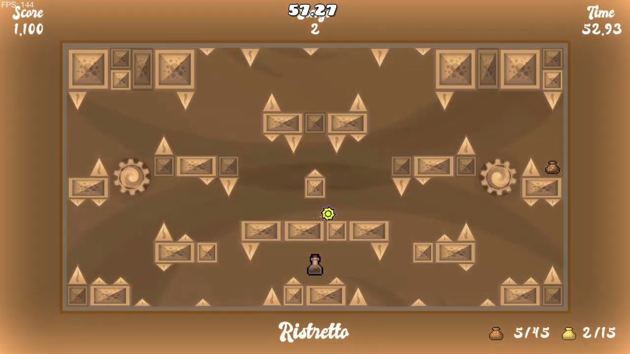 Geometry Dash Insane(🌙9)-Aroma by elianaaa, 3 coins