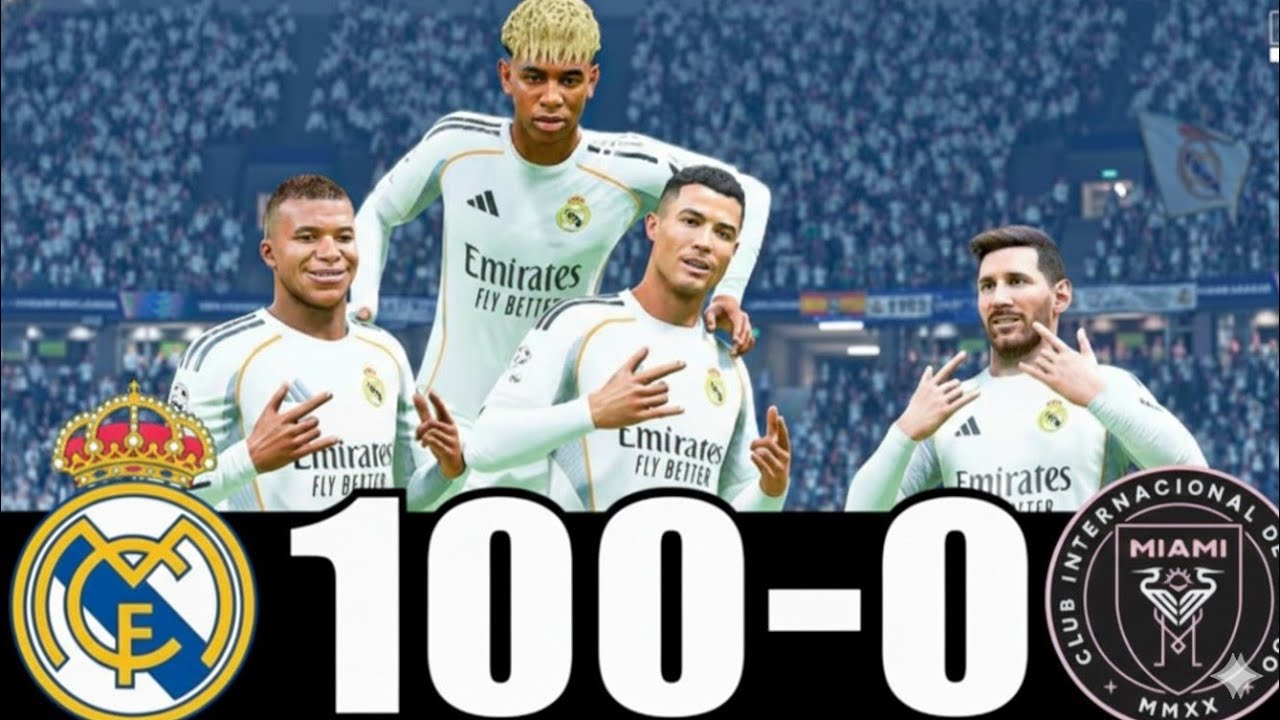 RONALDO, MESSI, LAMINE YAMAL, MBAPPE, ALL BEST PLAYERS IN THE WORLD PLAYING TOGETHER| SOCCERFC FC26 