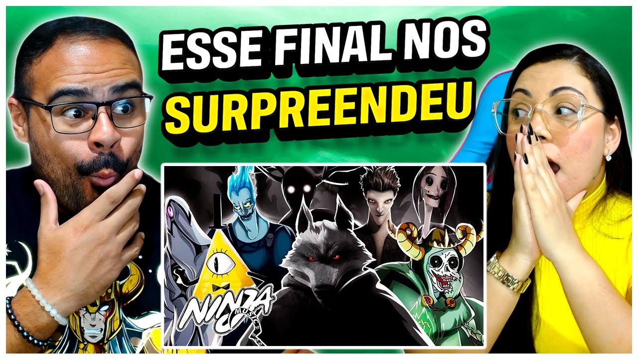 REACT Medo | Vilões (Animações) | Ninja