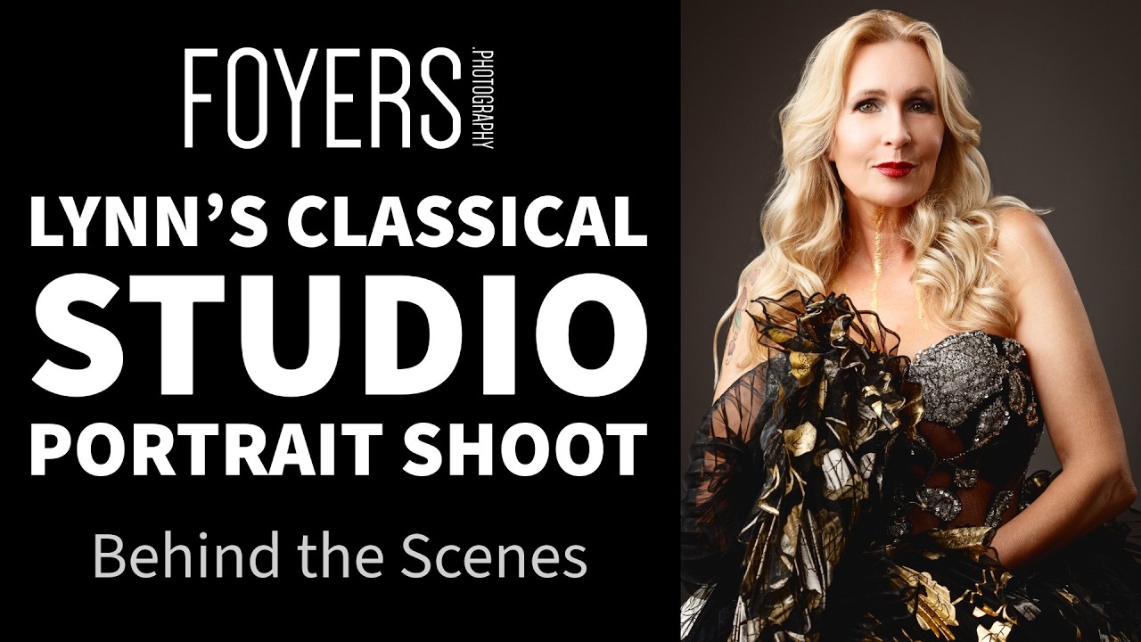 Behind the Scenes: Lynn’s Classical Studio Portrait Shoot | Model Portfolio Session