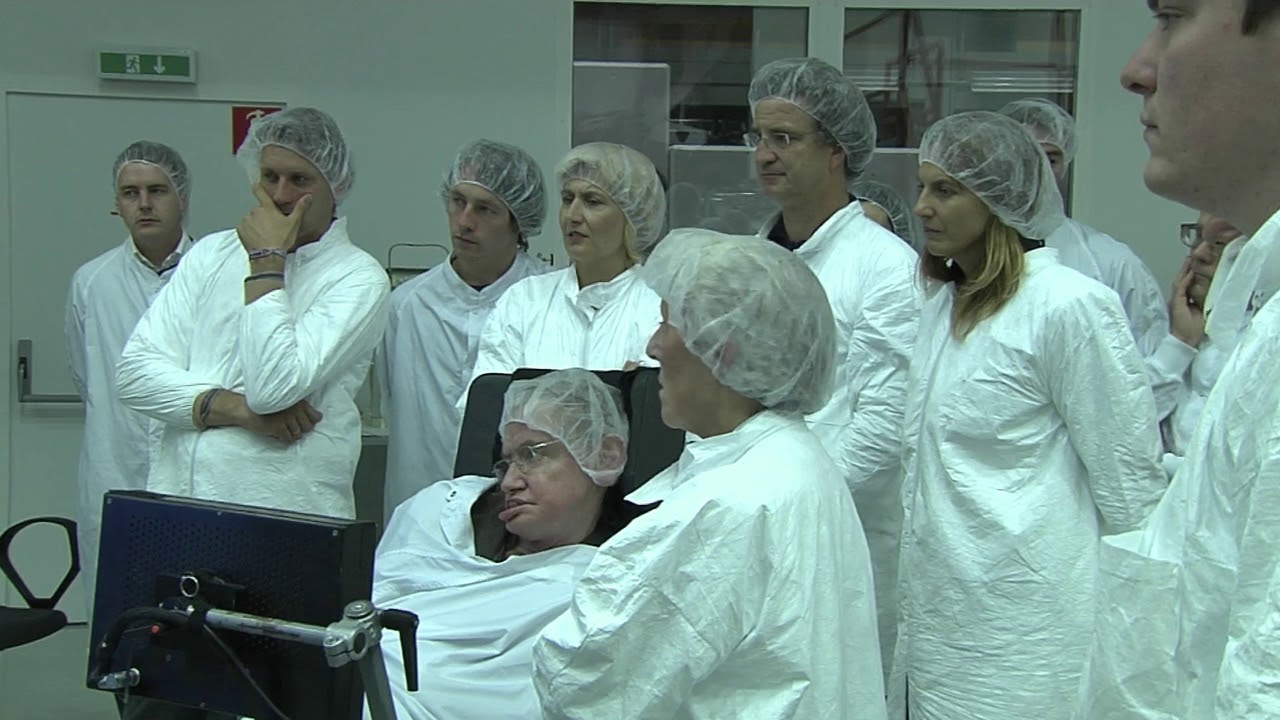 A day at CERN with Stephen Hawking