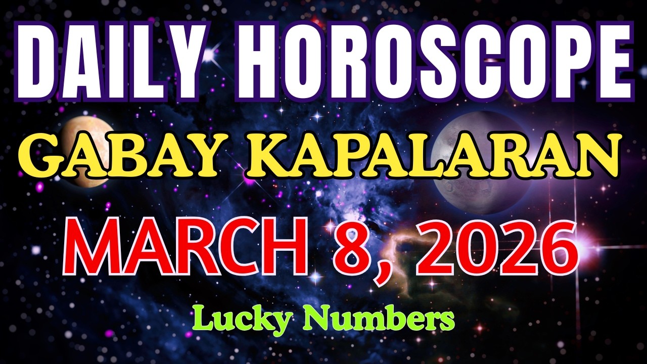 MARCH 8, 2026 DAILY HOROSCOPE TODAY THE ZODIAC SIGNS 888 #horoscopefortoday #horoscope #zodiac