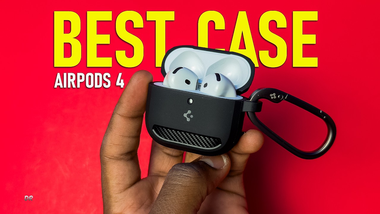 Распаковка защитного чехла Spigen Rugged Armor Case для AirPods 4 + тестирование в реальных услов...