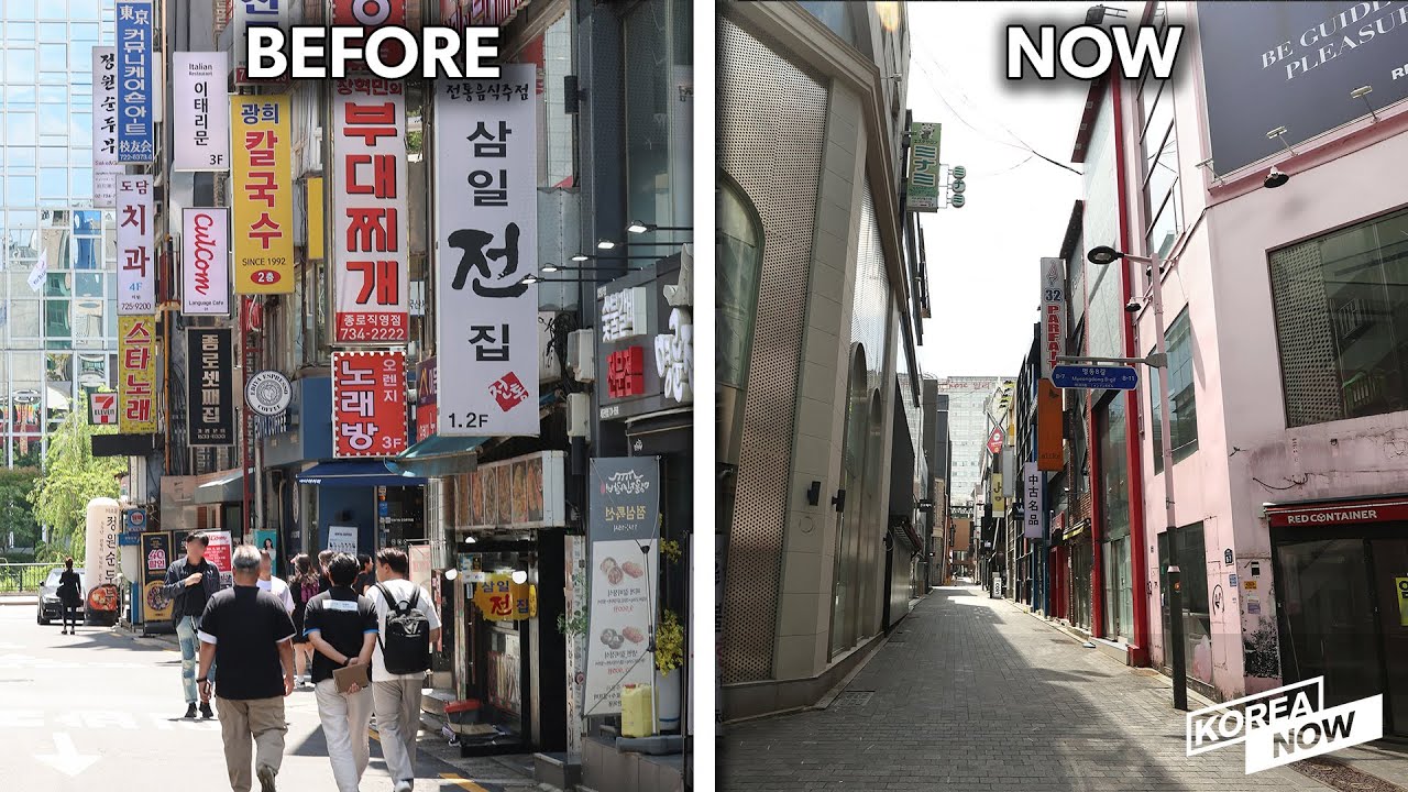 Visited Seoul's once must-visit hot spots