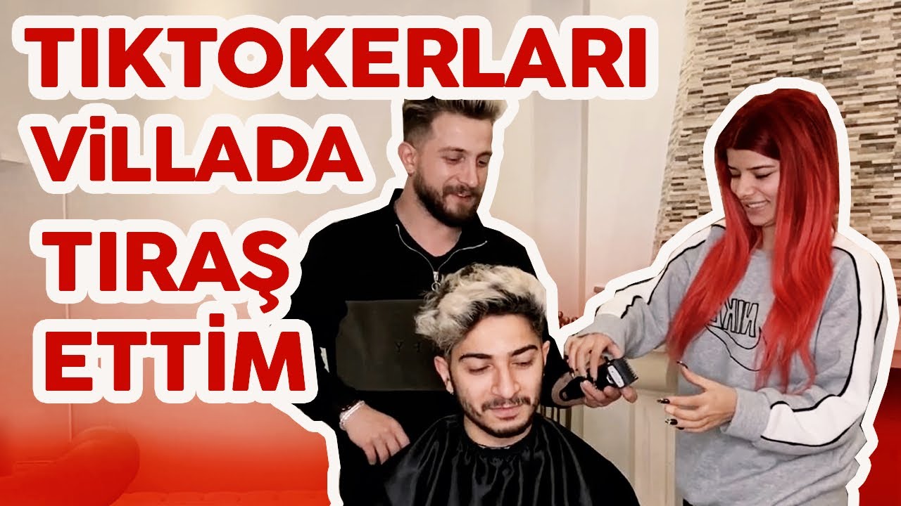 TİKTOKERLAR VİLLADA TIRAŞ OLUNCA..! (BEKÜCE)