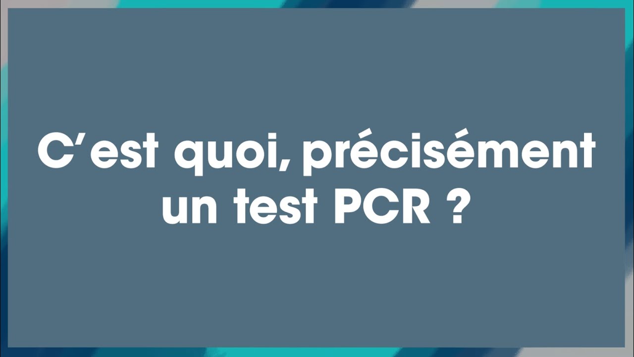 Les secrets du test PCR