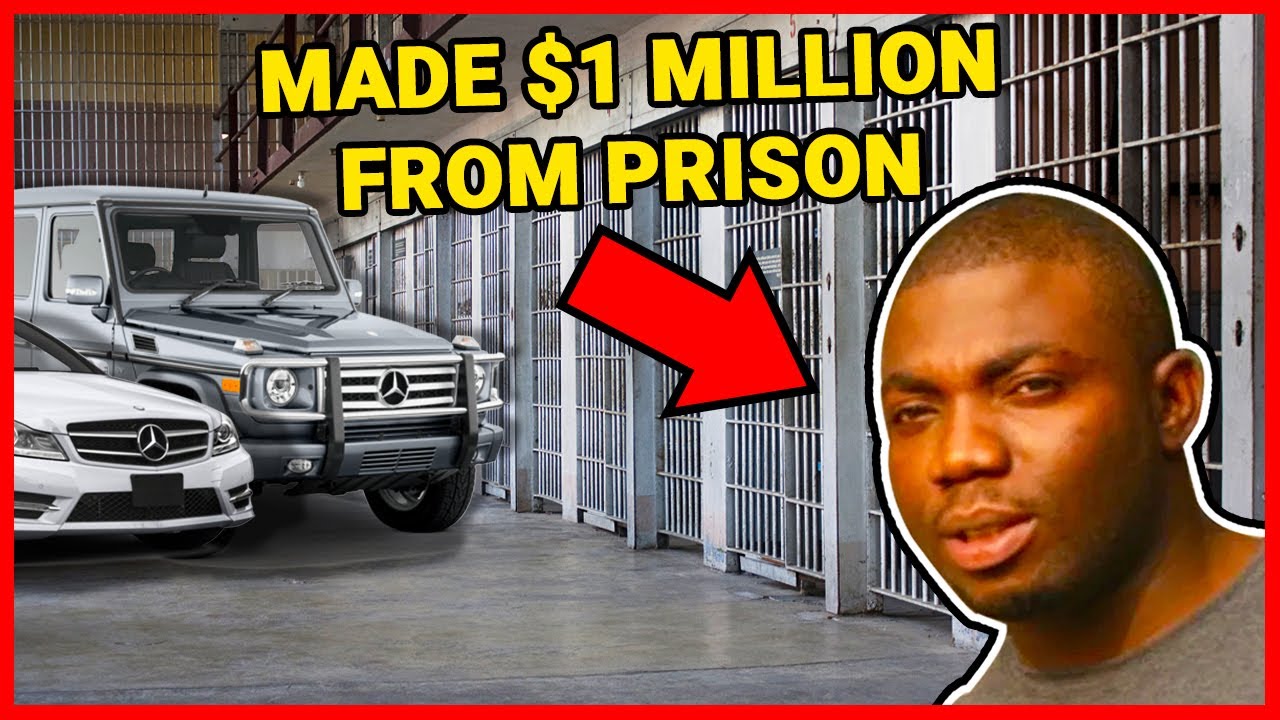 FRAUDSTER STEALS $1,000,000 WHILE IN PRISON