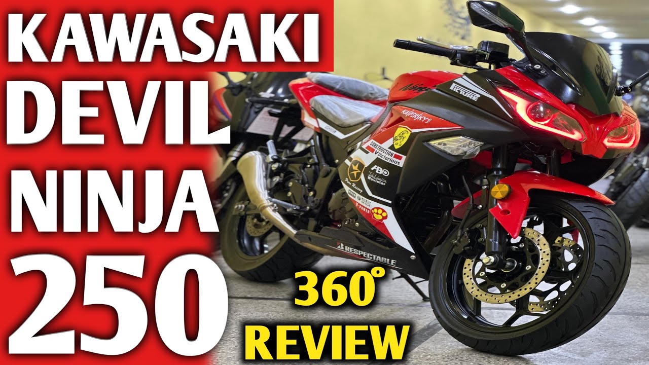 Used Kawasaki Ninja 250cc Replica Heavy Bike Cheapest Price