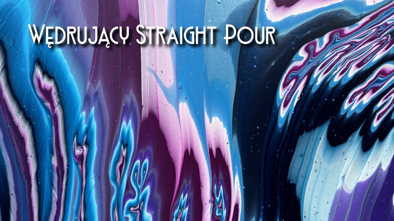132 Fioletowo mi - wędrujący straight pour