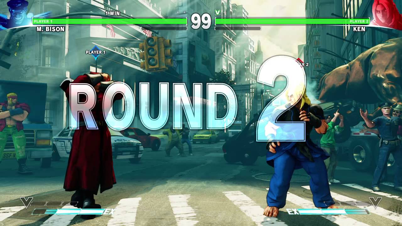STREET FIGHTER V two player