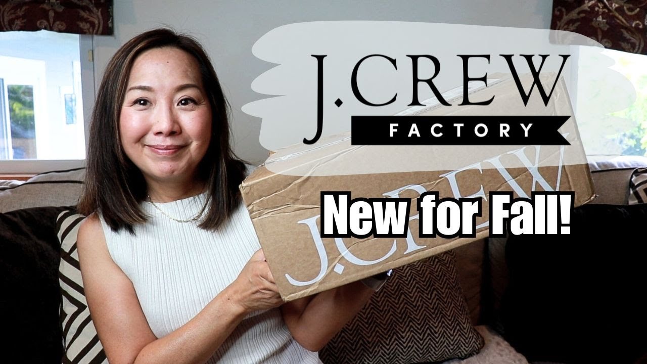 JCrew Factory Clothing Haul! | New Fall Styles | Petites | Over 50 | September 2025