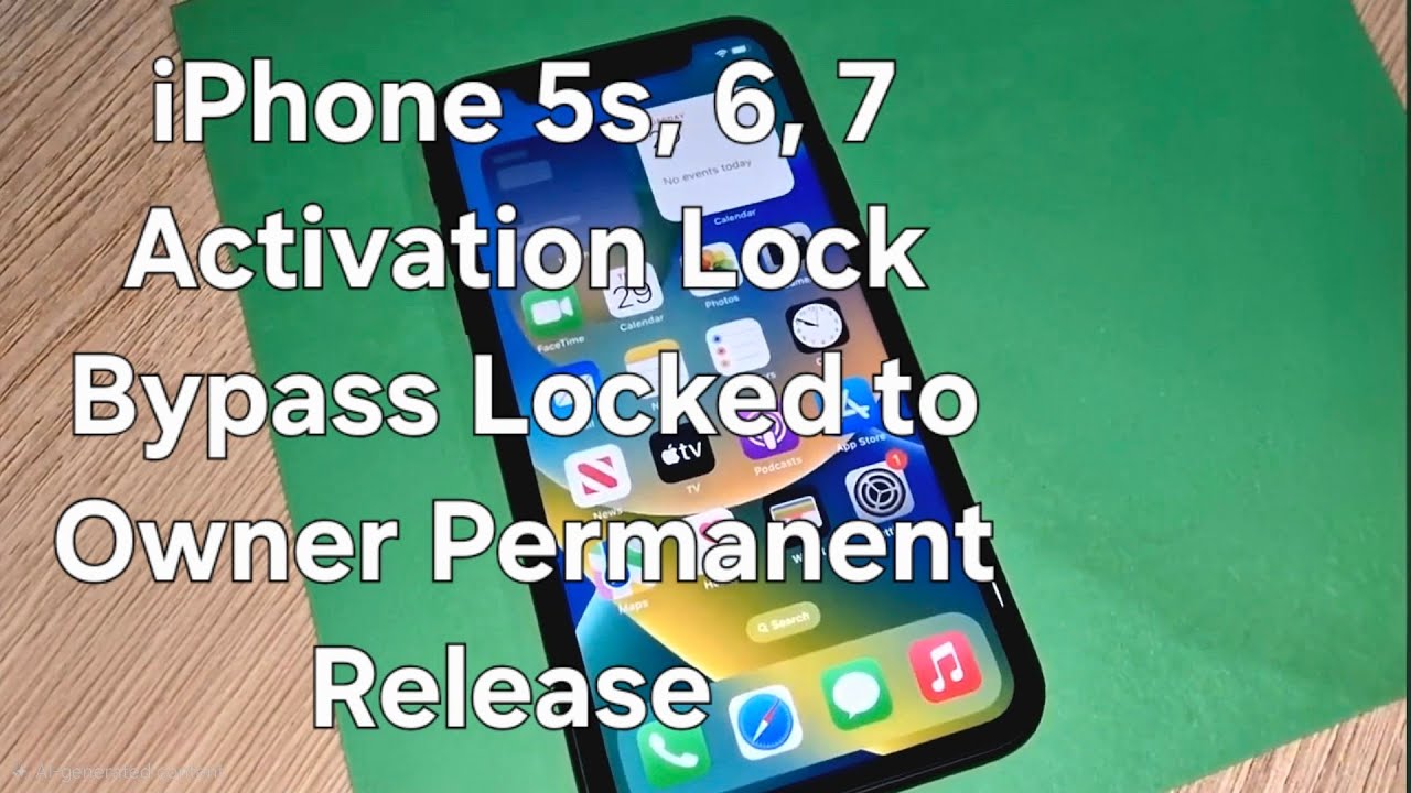 Обход блокировки активации iPhone 5s, 6, 7. Полное снятие блокировки с владельца. Успешно во всех...