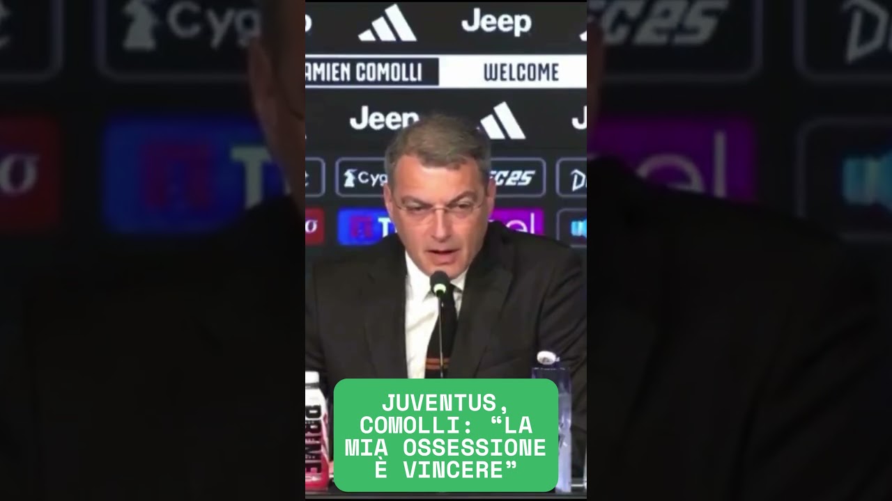 🔥⚪⚫ JUVENTUS, COMOLLI &ldquo;La mia OSSESSIONE &egrave; VINCERE