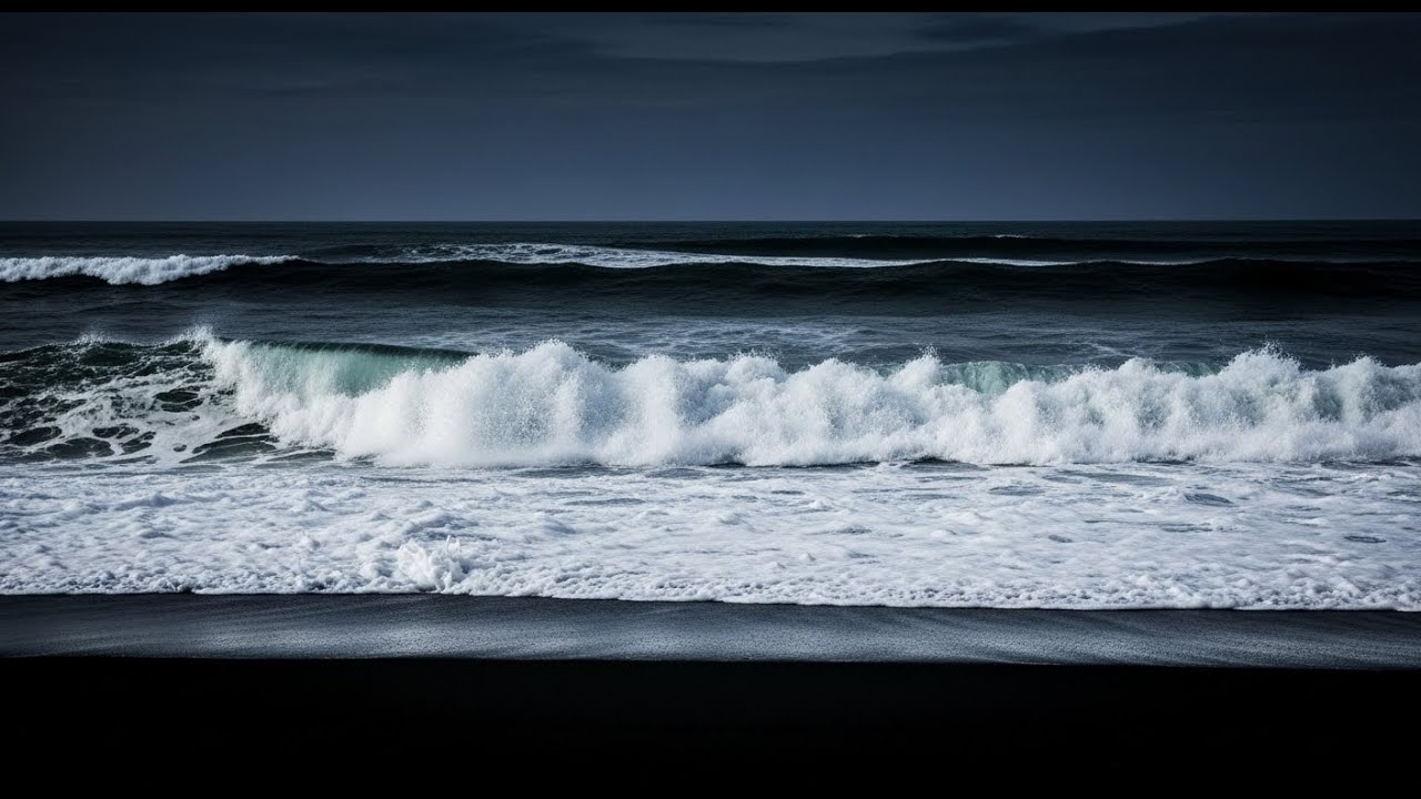 ASMR Oceanfront Sleep | Waves for Relaxing and Dreaming
