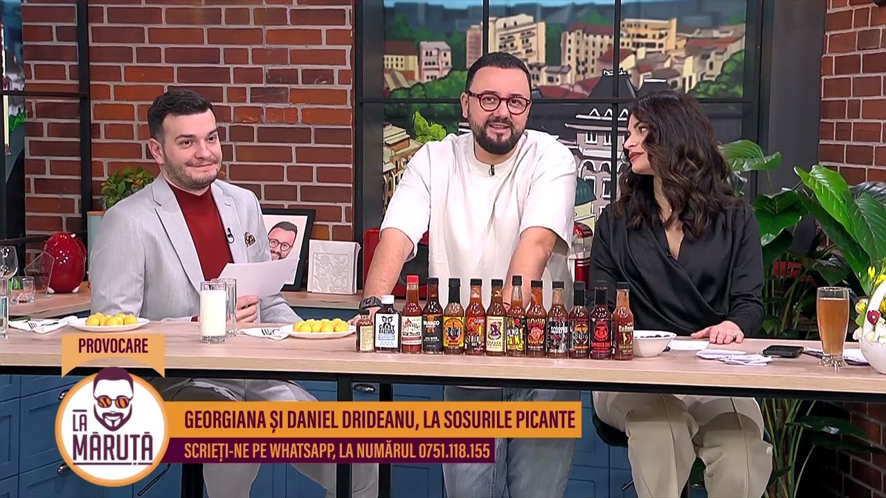 Georgiana și Daniel Drideanu la sosurile picante 🔥