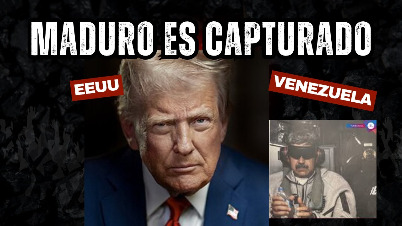 Nicolas Maduro es capturado por EEUU y se vienen la TRANSICION?