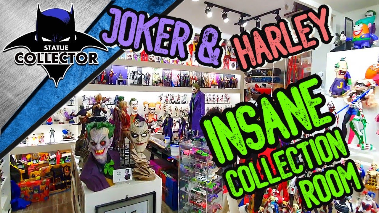 UNBELIEVABLE Man Cave COLLECTION ROOM  | High End Statues, Figures, & Epic Collectibles!!