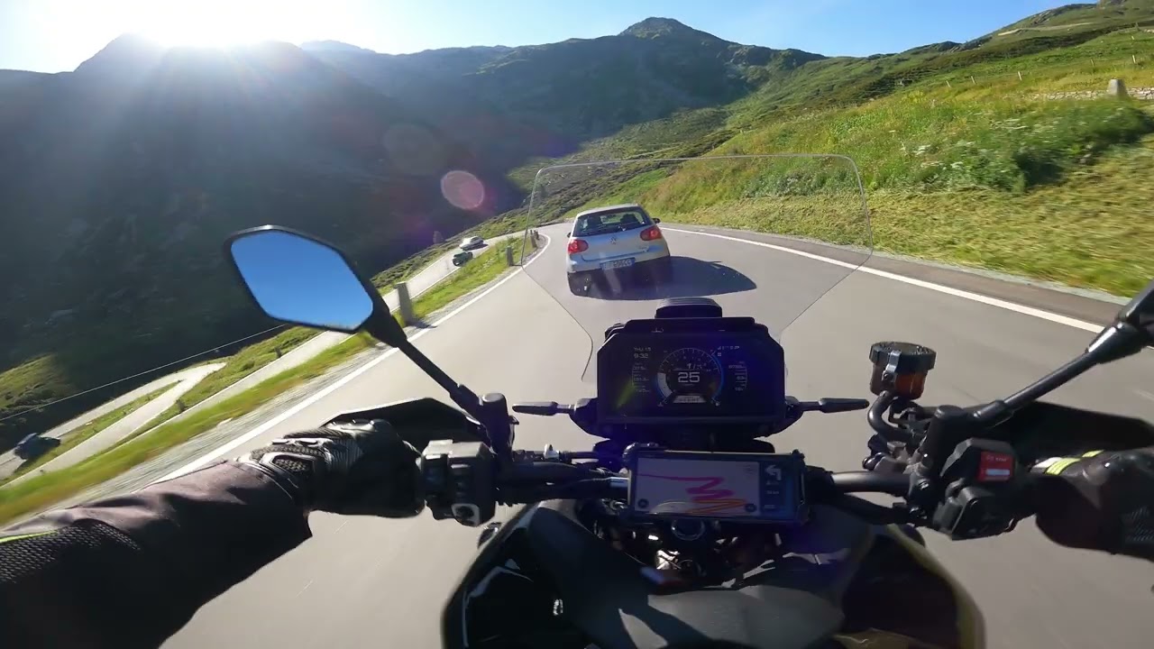 On Board - Dallo Spluga a Splugen - Yamaha Tracer 9 GT Plus