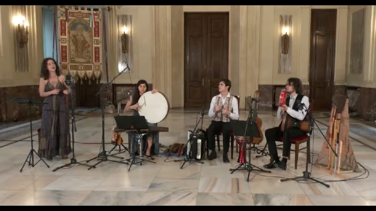 Ensemble Terra Mater - CHE TI ZOVA NASCONDER EL BEL VOLTO / in diretta da Palazzo Marino