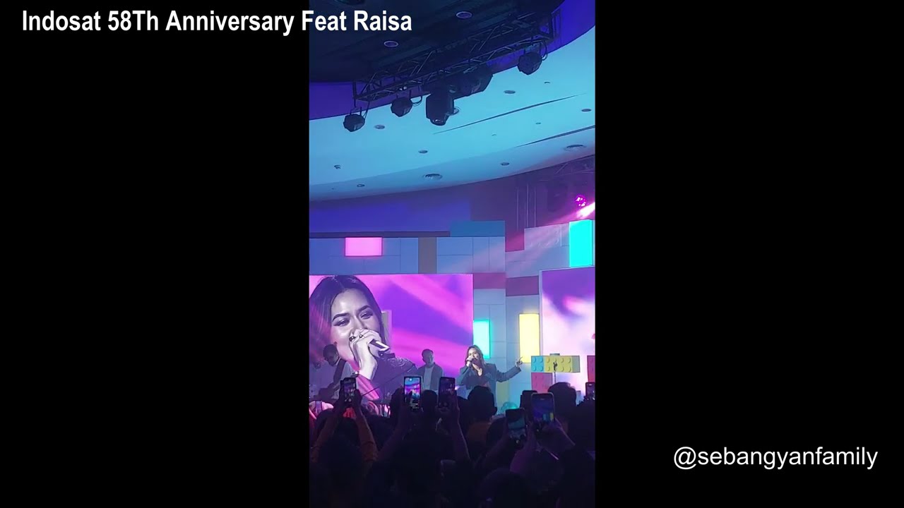 Indosat 58Th Anniversary Feat Raisa