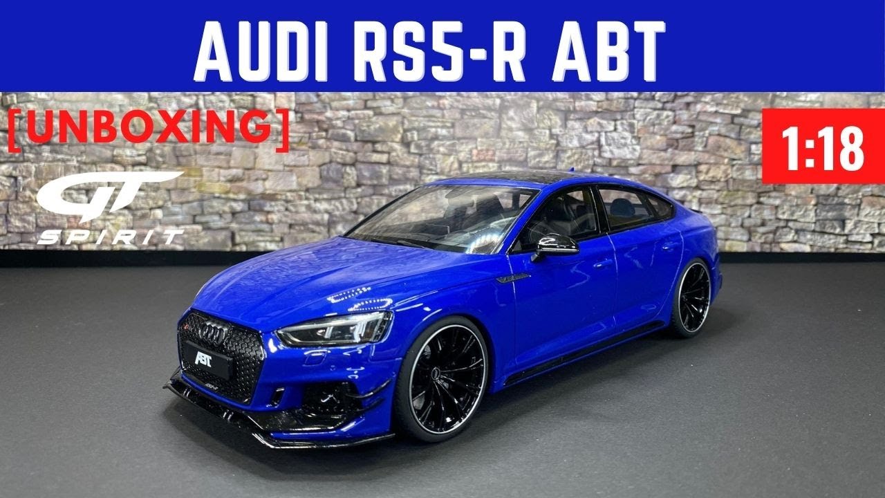 GT SPIRIT 1/18 Audi RS5-R ABT [Unboxing]
