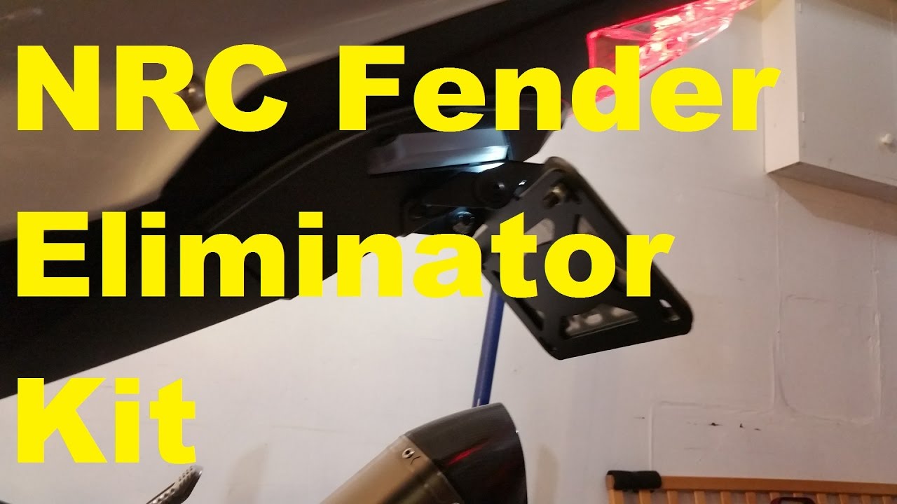 New Rage Cycles (NRC) Fender Eliminator Kit Installation - 2016 BMW S1000RR