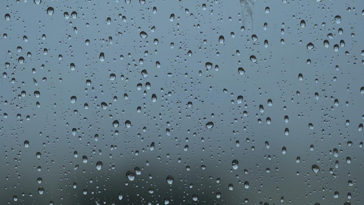 Soft rain on Window (1 Hour) | Sleep, Study, Relax