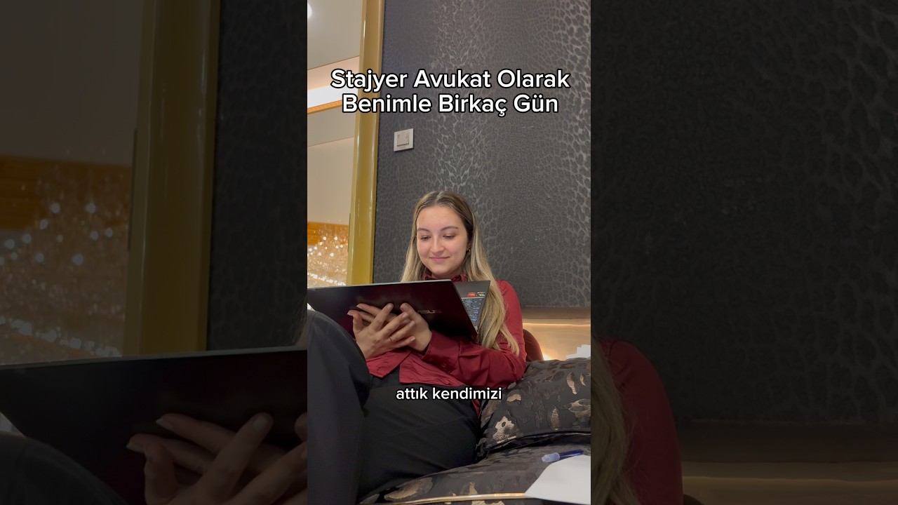 STAJYER AVUKAT OLARAK BENİMLE BİRKA&Ccedil; G&Uuml;N #hukuk #stajyer #stajyeravukat