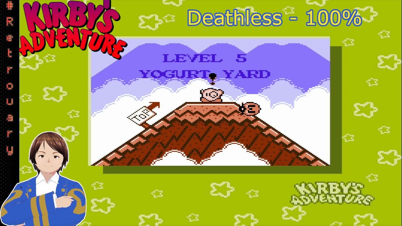 Kirby's Adventure (Deathless 100%) | Level 5: Yogurt Yard | Retro-uary Conquest 2026 No. 12