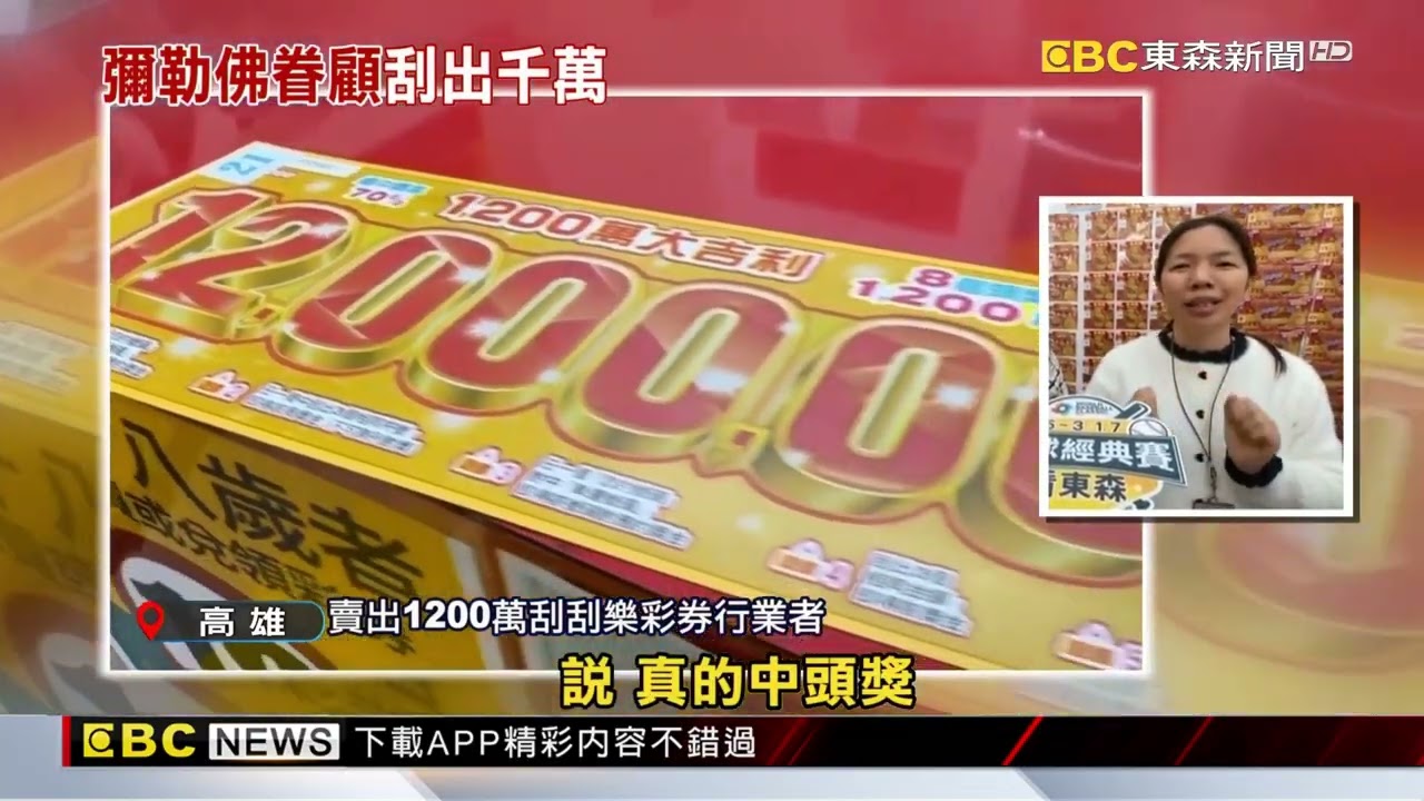 摸彌勒佛肚！ 越籍男刮中頭獎1200萬 興奮全身抖@newsebc