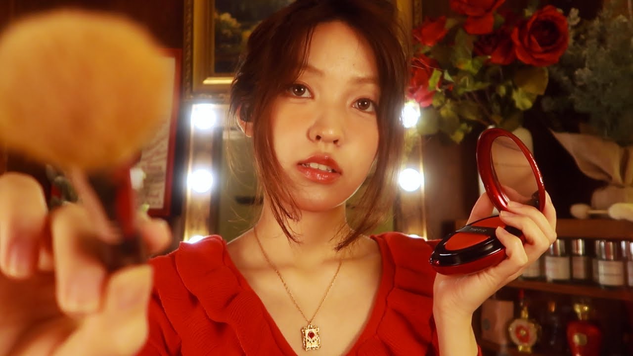 ASMR RP | Sleep as You Get Your Makeup Done at the Studio 💄🎄✨ {layered sounds + music} ft. Dossier