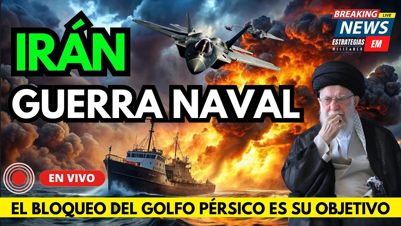🚨 NOTICIAS IRÁN REVELA SU PLAN DE RESPUESTA A LA GUERRA ¿BLOQUEO NAVAL?