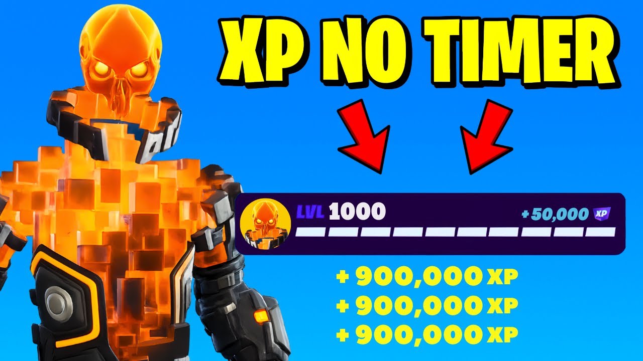 INSANE *NO TIMER* FORTNITE XP MAP to FARM & LEVEL UP FAST in CHAPTER 7 S1! (EASY AFK XP MAP!)