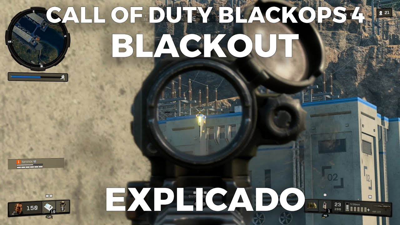COD BLACK OPS 4 BLACKOUT QUE ES Y COMO JUGAR - BATTLE ROYALE