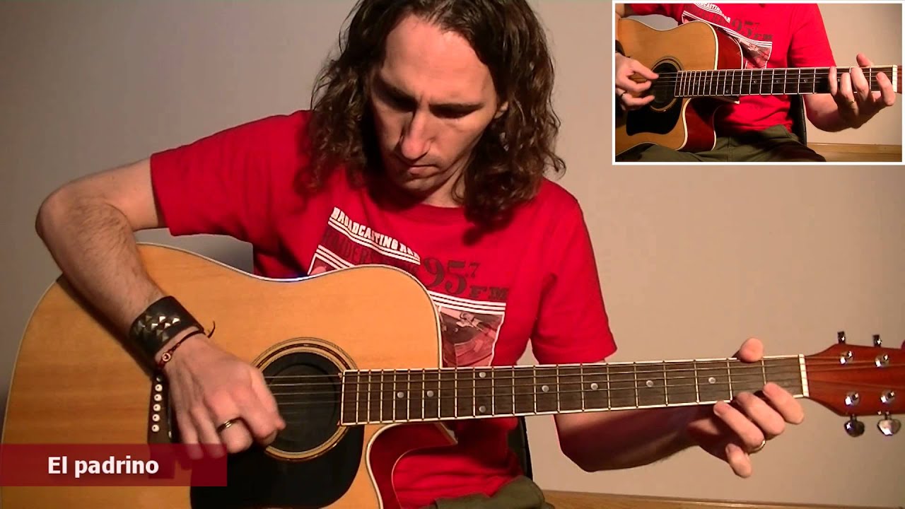 The Godfather Theme Song on Acoustic Guitar by Mario Freiria TCDG