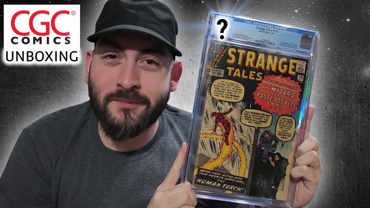 Grail Book Back from CGC! Strange Tales 110 - First Doctor Strange!